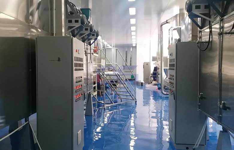 速食米飯生產線項目現場