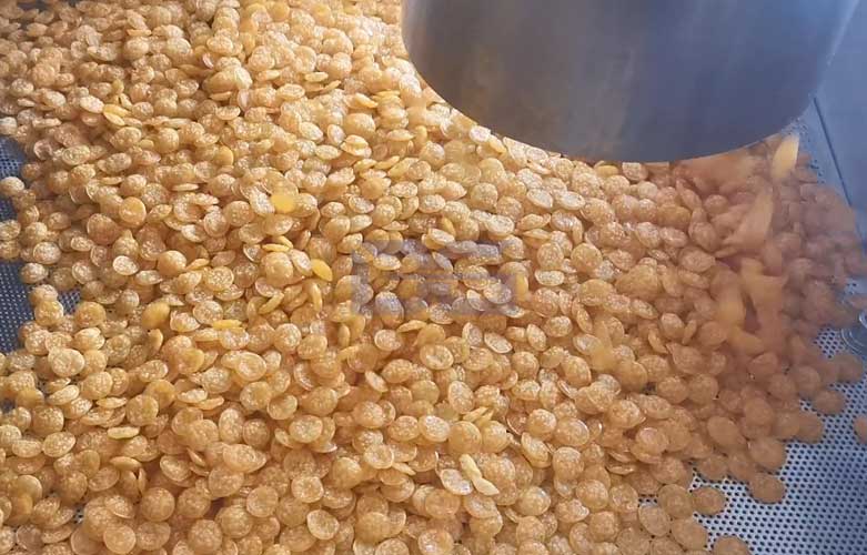 德固機械早餐谷物玉米片生產線客戶現場